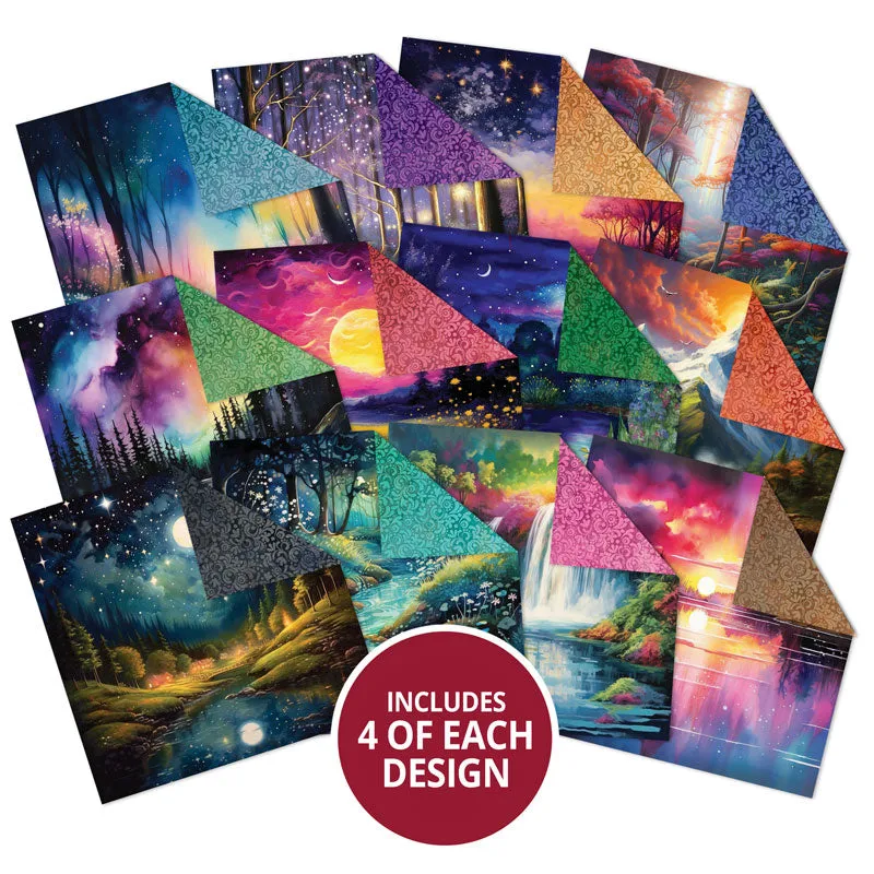 Duo Design Paper Pads - Magical Landscapes & Stunning Swirls