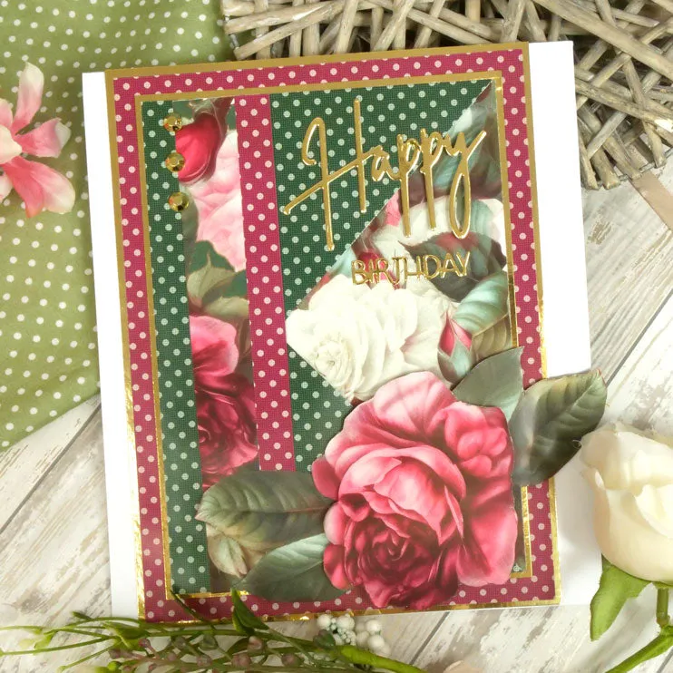 Duo Design Paper Pads - Radiant Roses & Delightful Dots