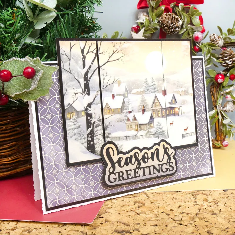 Duo Design Paper Pads - Winter Wonderland & Fancy Flakes