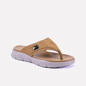 Eddie Khaki Cushy Flip Flops 0150882