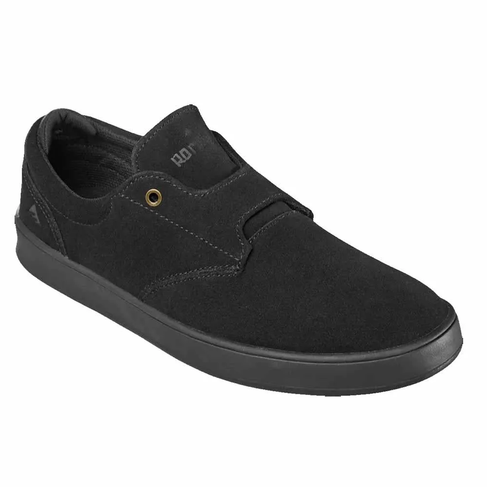 Emerica Romero Skater Skate Shoes Black Black