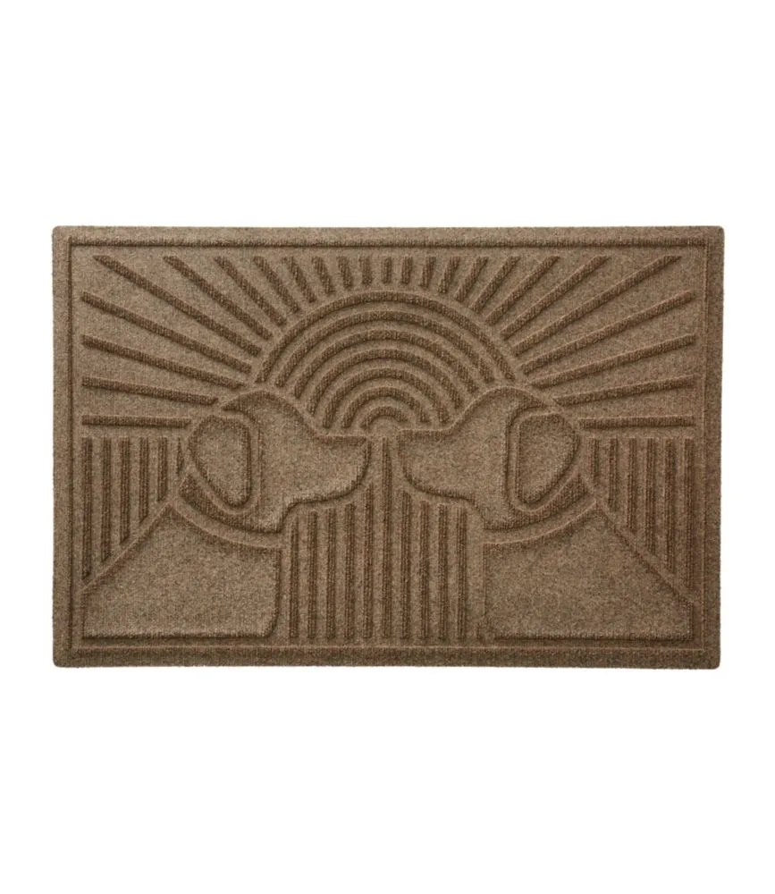 Everyspace Recycled Waterhog Doormat, Sunrise Dogs