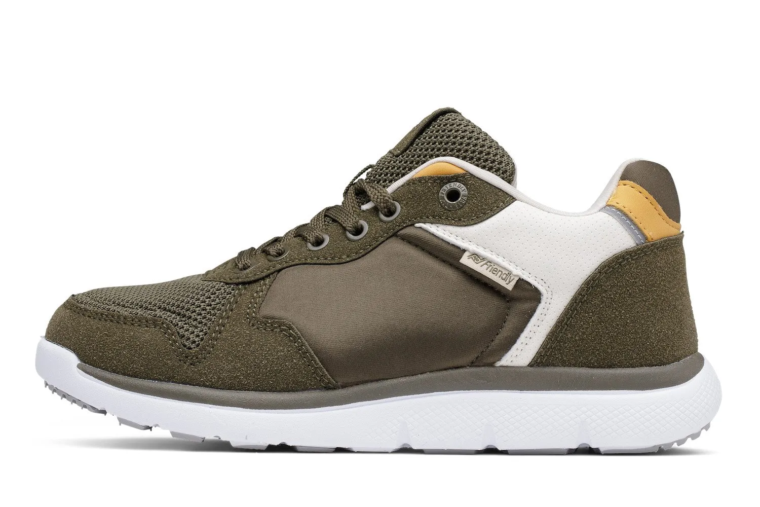 Excursion mid-top khaki shoe - women