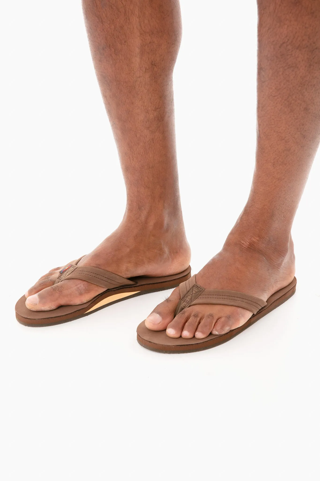 Expresso Premium Leather Single Layer Arch Support Sandal