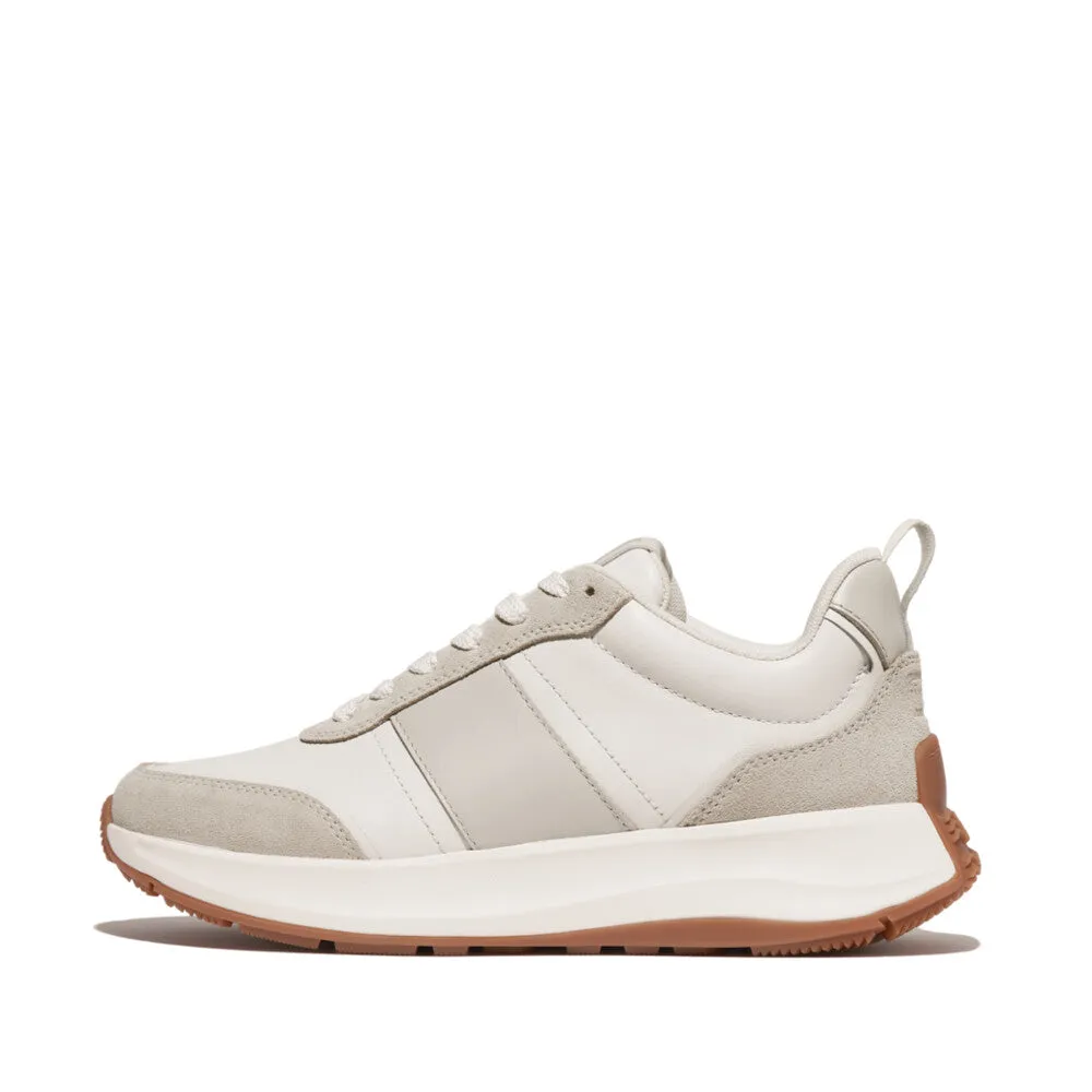 FitFlop F-Mode Flow Leather/Suede Trainers