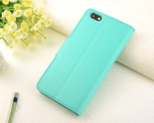 Fold Series Huawei P8 Flip Leather Case - Mint