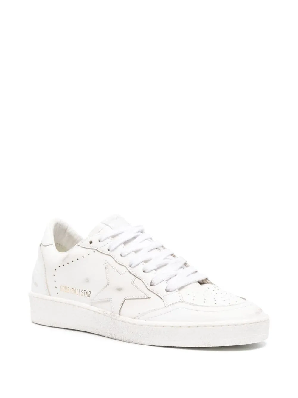 GOLDEN GOOSE Women's White Leather Sneakers - SS24 Collection