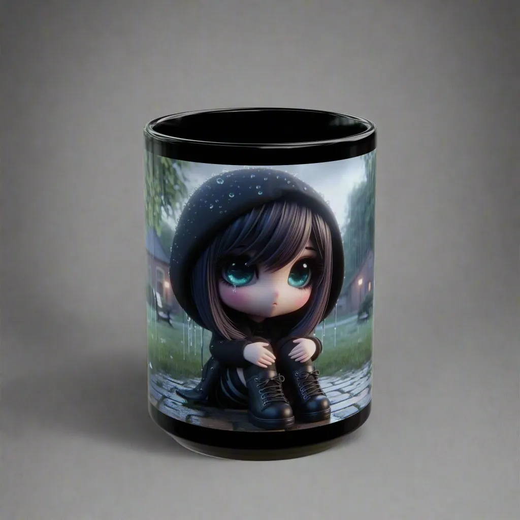 Hauntingly Cute Gothic Moments Mug – Embrace Dark Whimsy with Every Sip