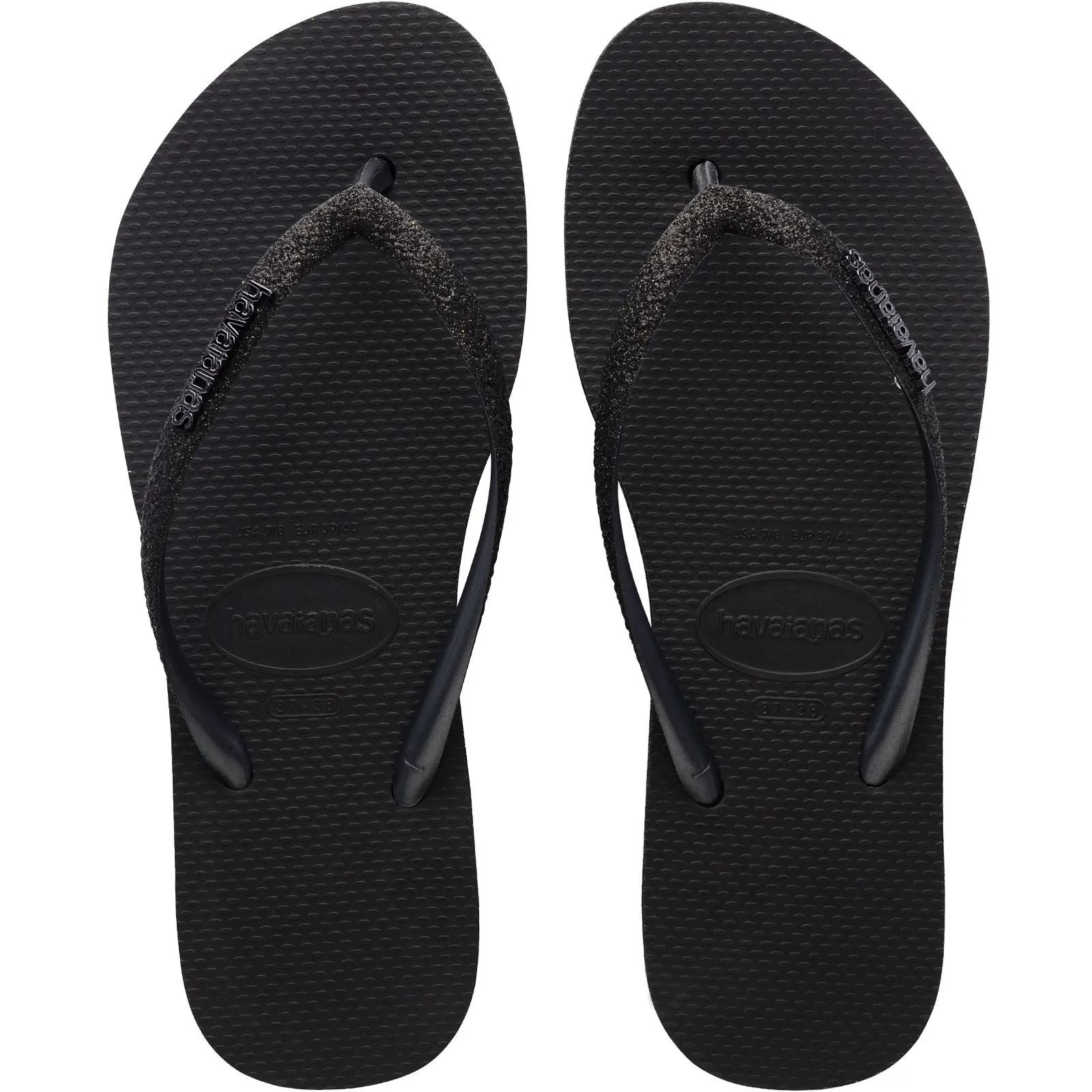 Havaianas Slim Flatform Sparkle Flip Flops