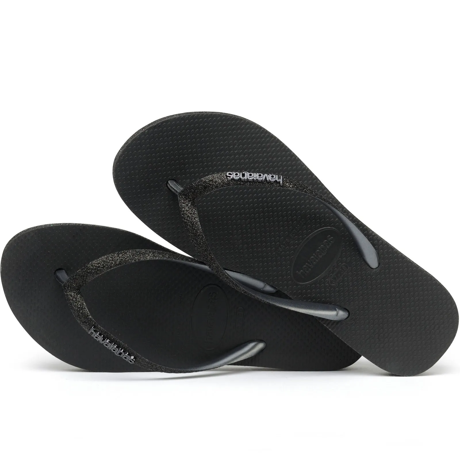 Havaianas Slim Flatform Sparkle Flip Flops