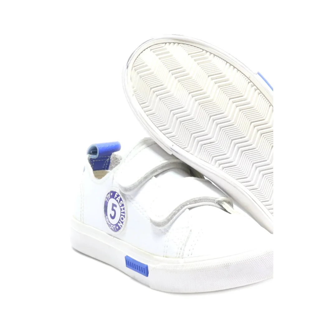 Heroway Sneakers Leather White Colour For Kids