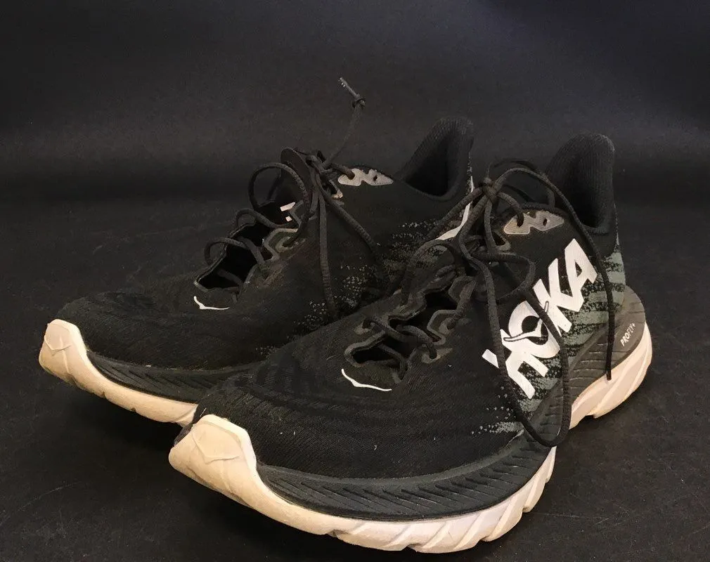 Hoka One One Women's Mach 5 1127894 BCSTL Black Athletic Shoes - Size 9.5