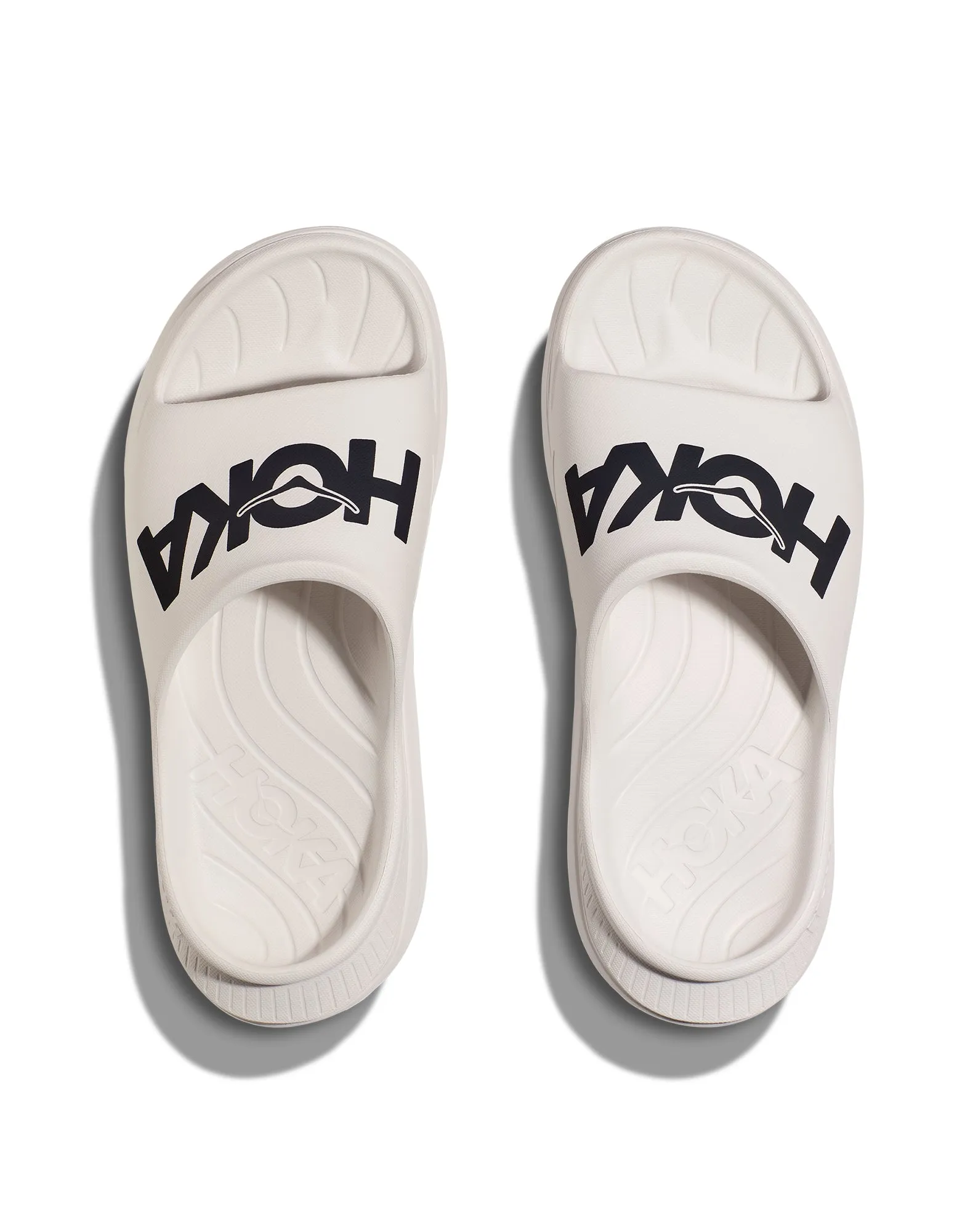 Hoka Ora Athletic Slide Unisexe White / Black