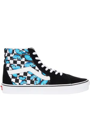 (Hxv5Kk) Butterfly Checkerboard Sk8 Hi Shoes