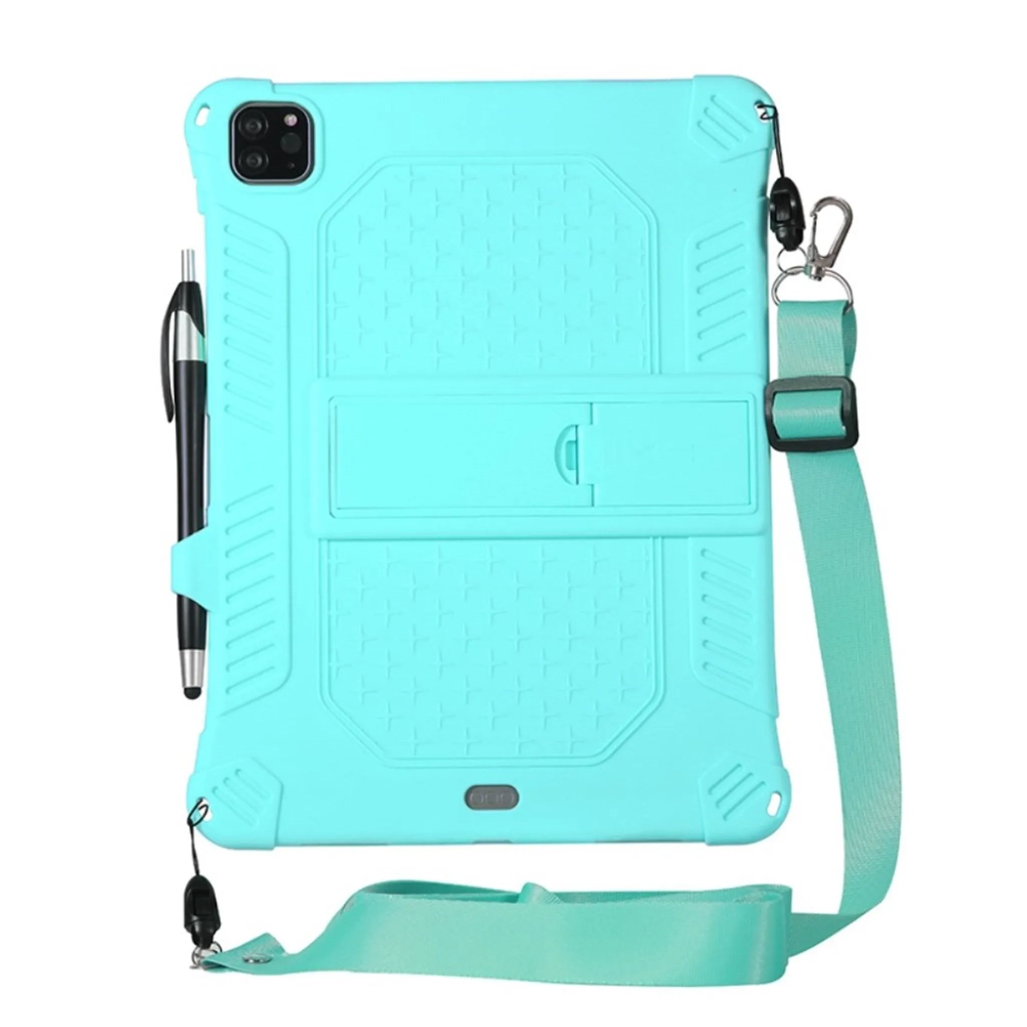 iPad Pro 11 inch (2020) / (2018) solid theme leather flip case - Cyan