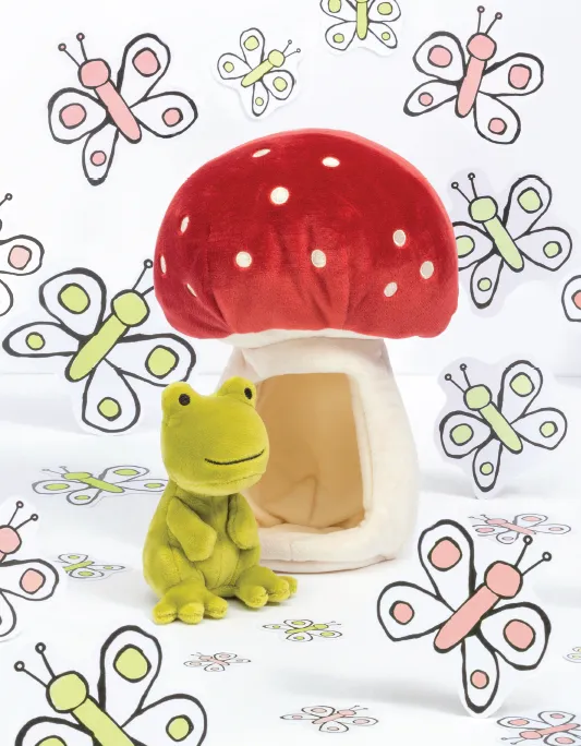 Jellycat Forest Fauna Owl Bear Frog