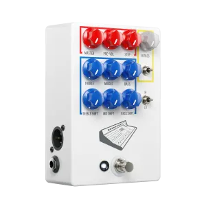 JHS Colour Box V2 Preamp Pedal for Guitars, Microphones, and Line-level Sources