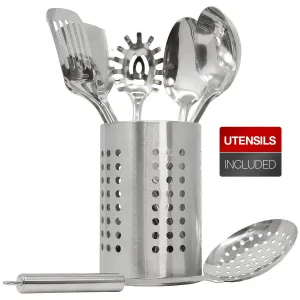 Kitchen Tool Set With Holder (7 Piece)