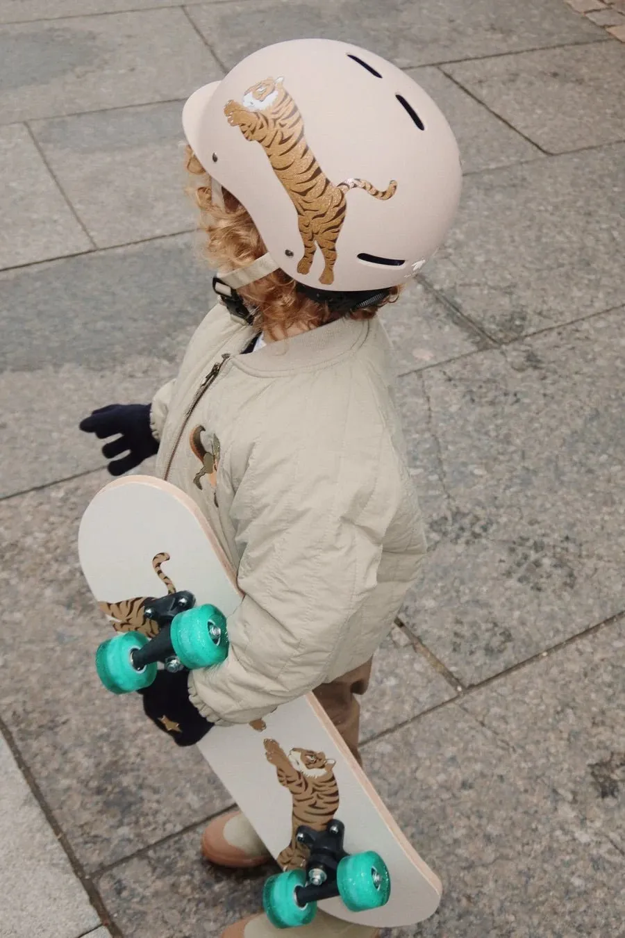 Konges Sløjd: Wooden Skateboard - Tiger