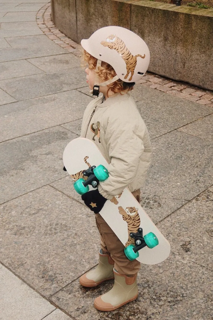 Konges Sløjd: Wooden Skateboard - Tiger