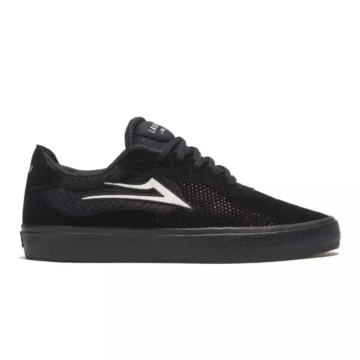 Lakai Essex Black/Black Suede Skate Shoes