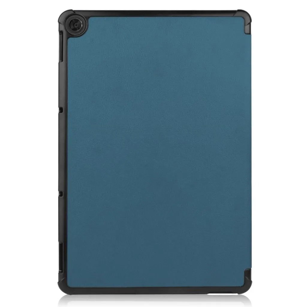 Lenovo Chromebook Duet litchi leather flip case - Blackish Green