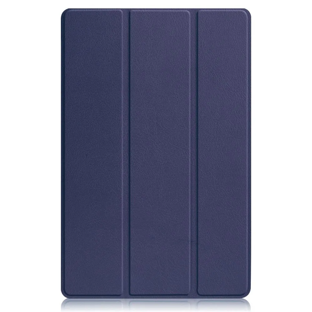 Lenovo Tab P12 Pro tri-fold leather flip case - Blue