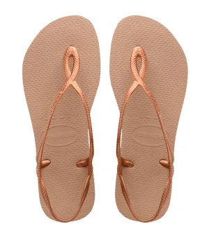 Luna Sandals Rose Gold/Rose Gold