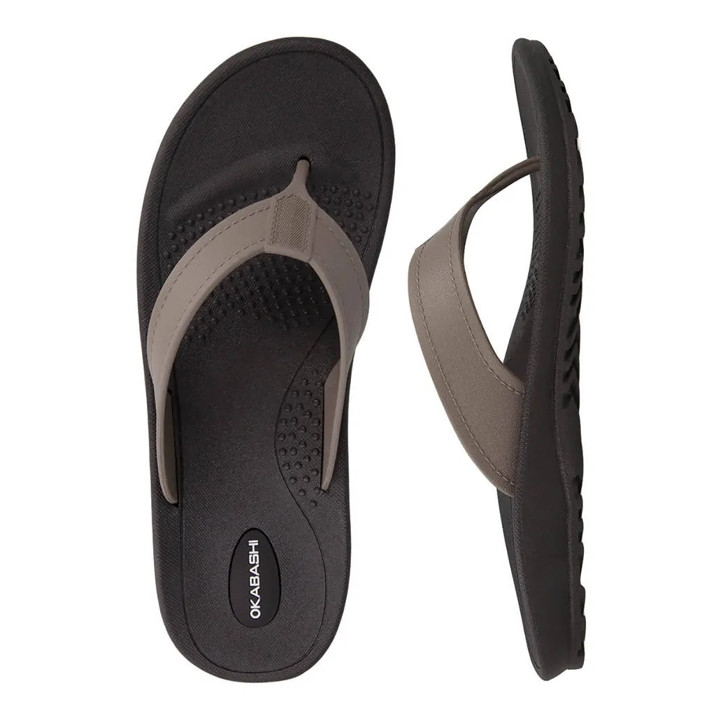 Mariner Men's Flip Flop - Slate/ Black