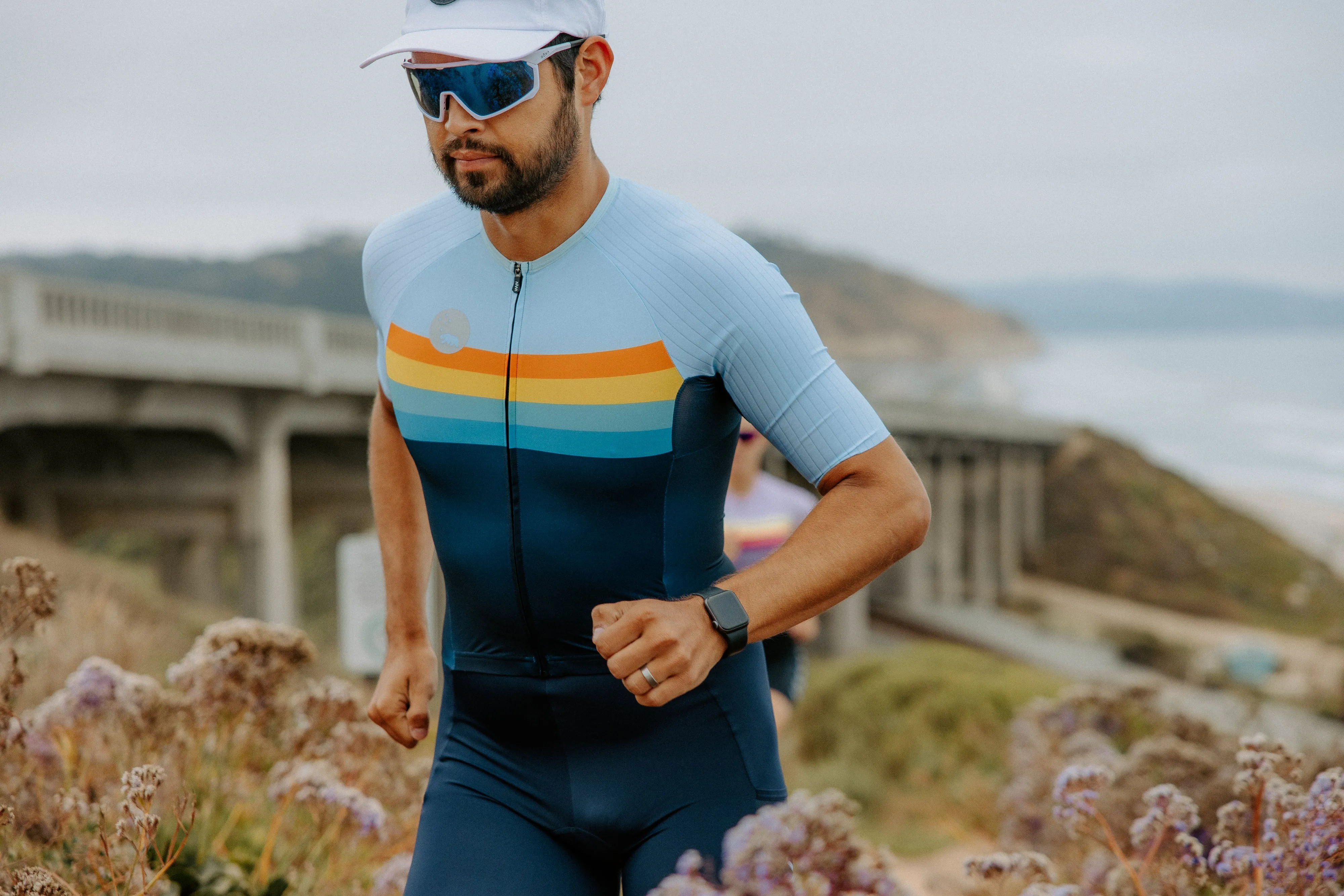 Men's LTD Hi Velocity X Triathlon Suit - NorCal Blue