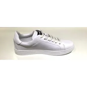 Men's Skater Microfibre Leather - White