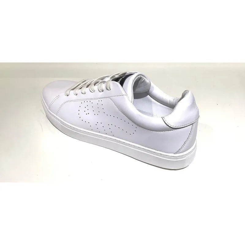 Men's Skater Microfibre Leather - White