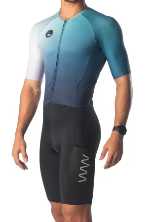 Men's WC24 Hi Velocity X Triathlon Suit - Nice Azure