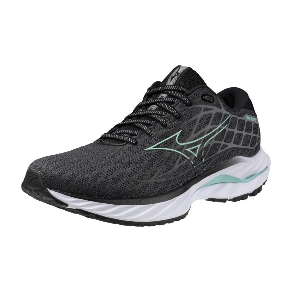 Mizuno Wave Inspire 20 Women's Running Shoes AW24 - Iron Gate/Dusty Jade Green/Black