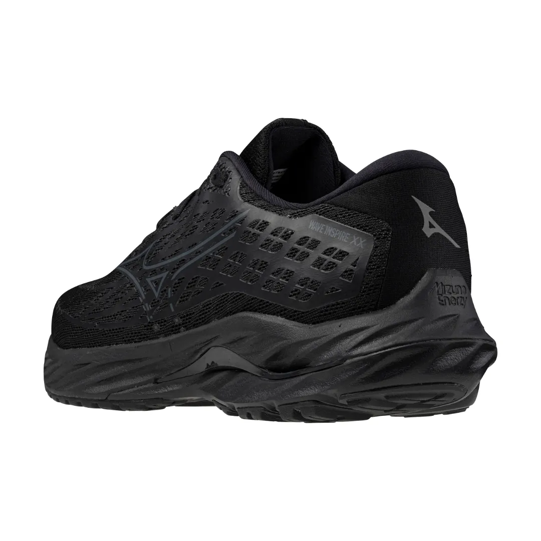 Mizuno Women's Wave Inspire 20 D - Black/Ultimate Gray/Black