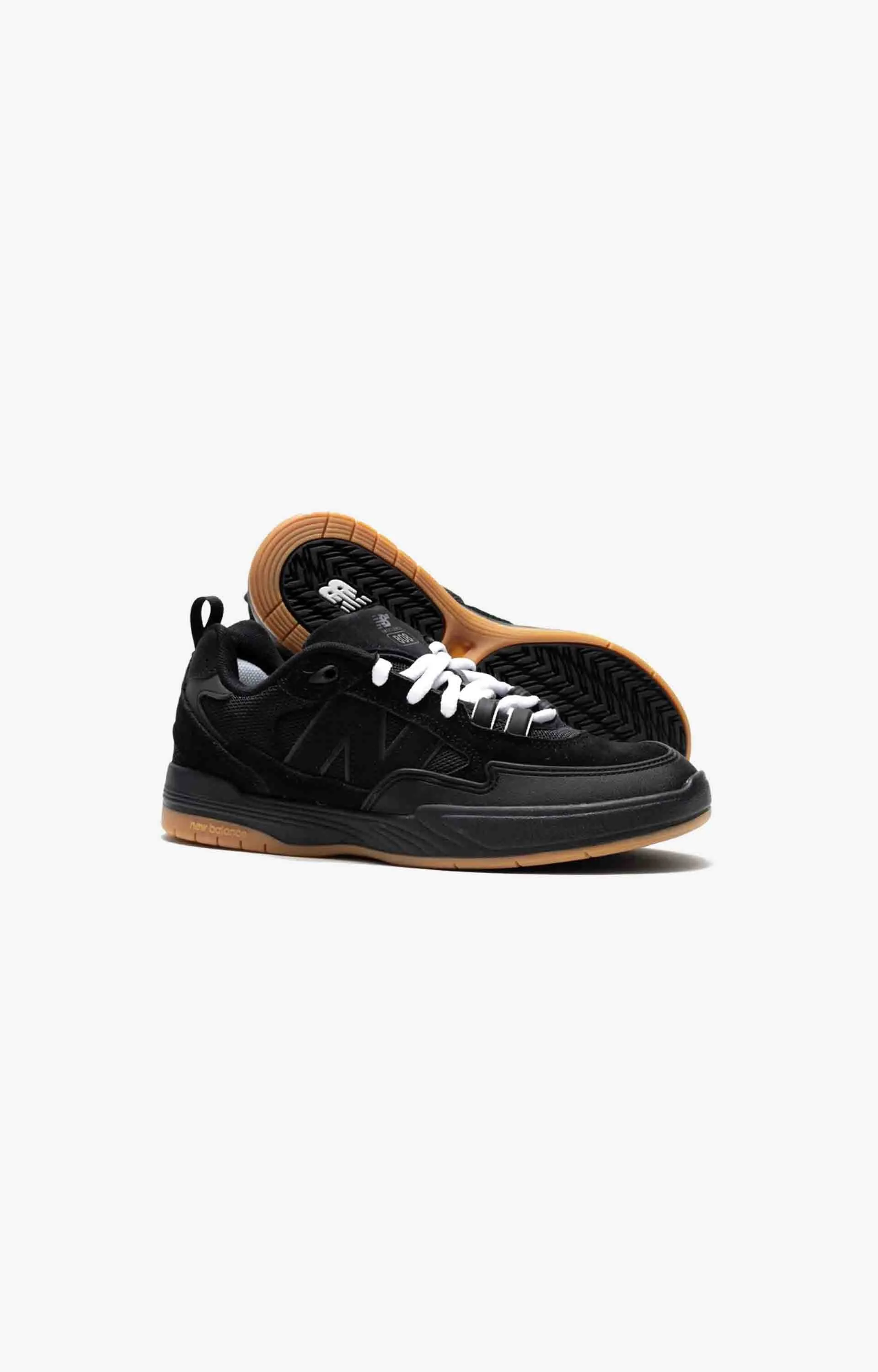 New Balance Numeric Tiago Lemos NM808CLK Shoe, Black/Gum