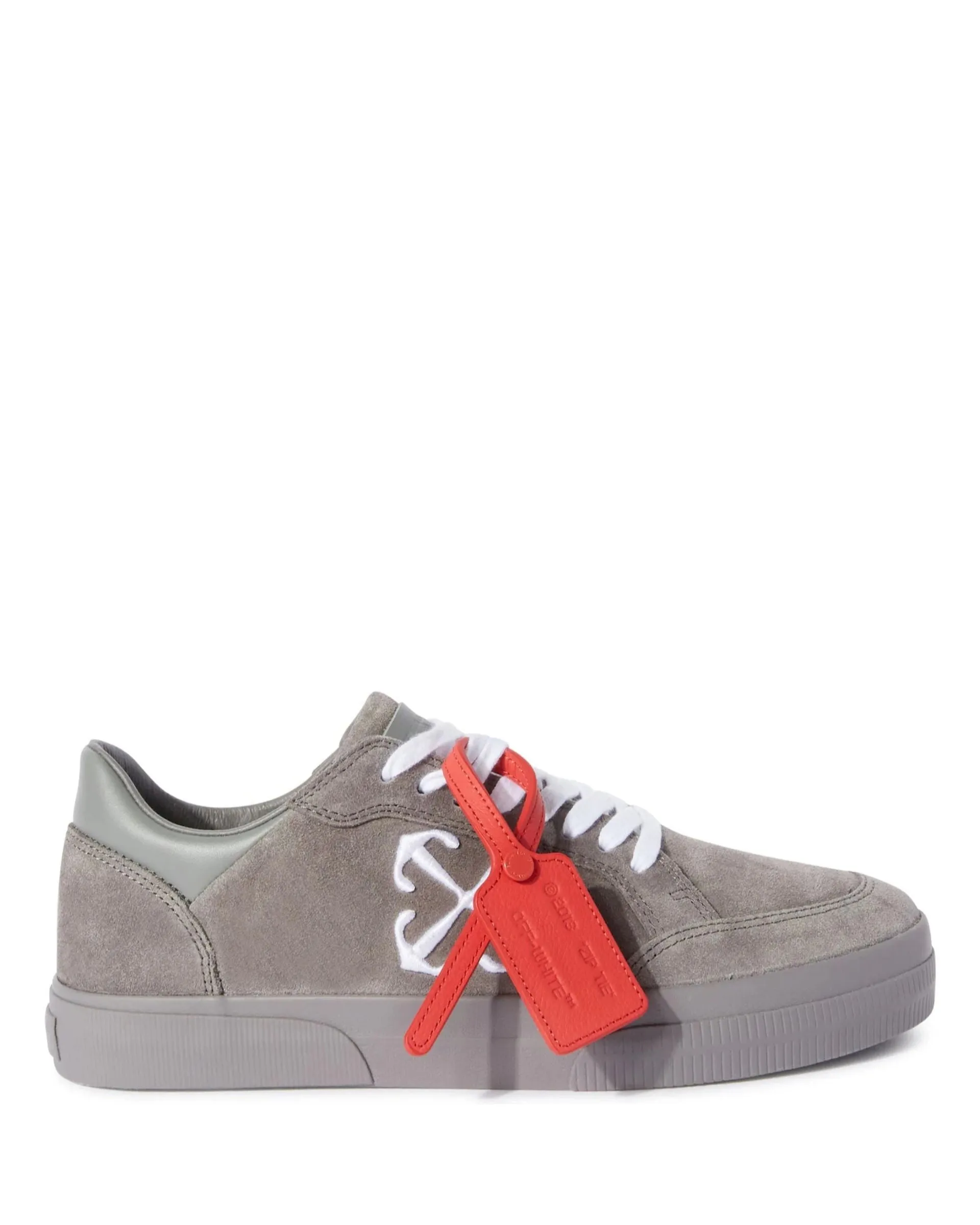 New Low Vulcanized Calf Leather Dark Grey