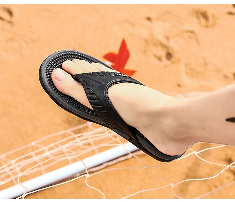 New massage flip flops