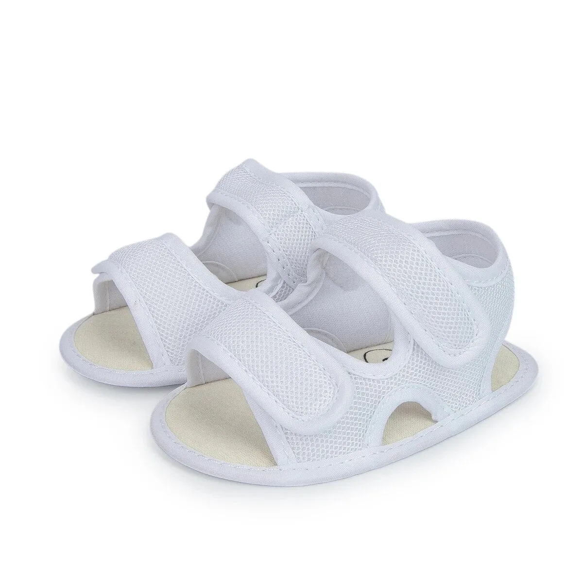 New Summer Baby Sandals Infant Girl Non-slip Rubber Sole Net Flat Heel Garden Girl Sandals - BGSD50783