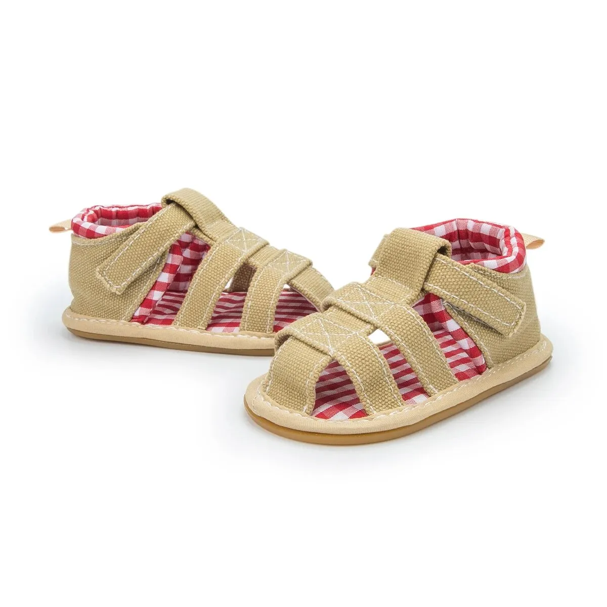 New Summer Baby Sandals Infant Girl Non-slip Rubber Sole Net Flat Heel Garden Girl Sandals - BGSD50783