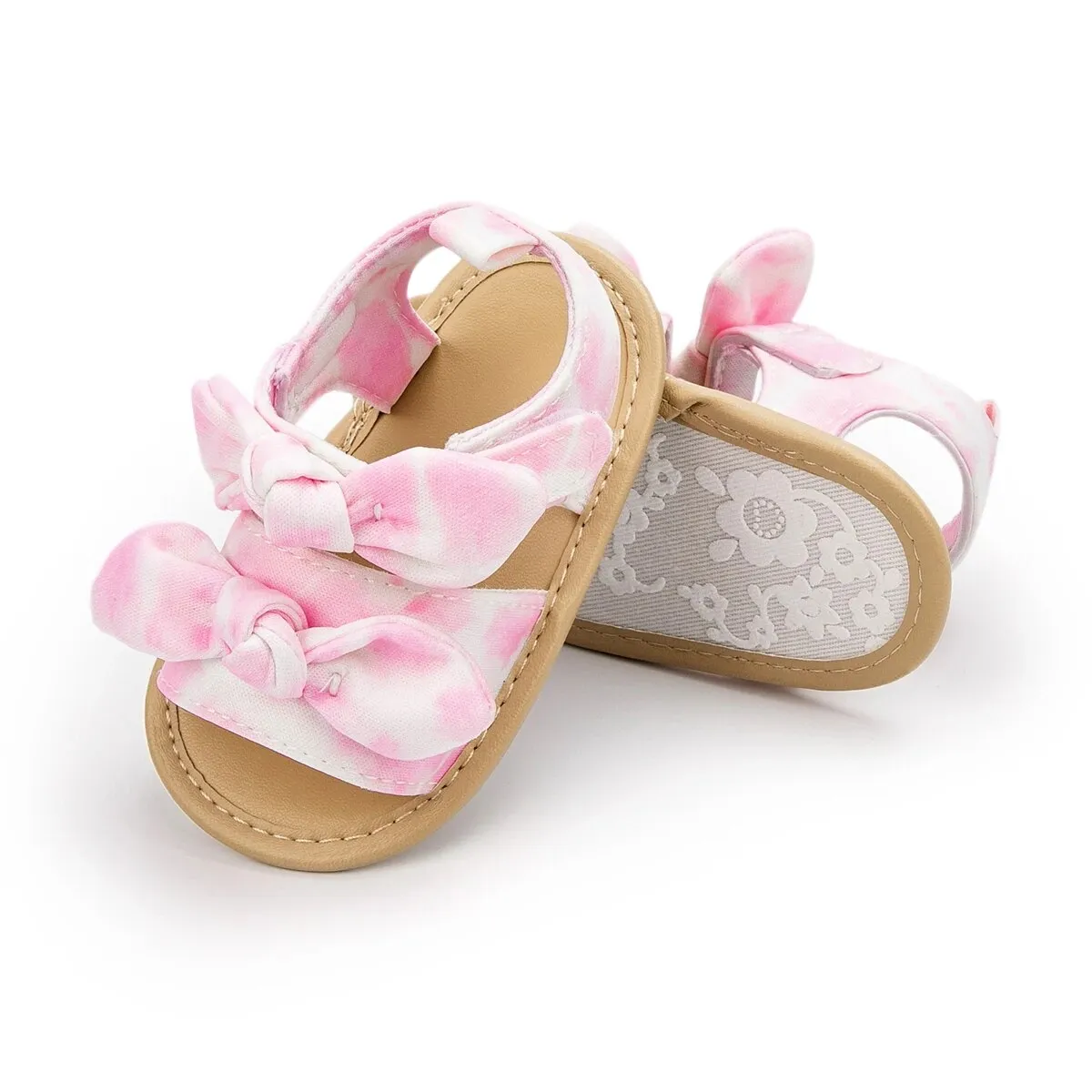 New Summer Baby Sandals Infant Girl Non-slip Rubber Sole Net Flat Heel Garden Girl Sandals - BGSD50783