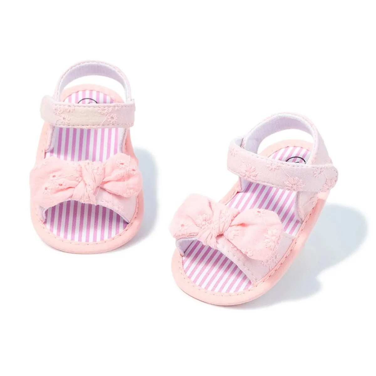 New Summer Baby Sandals Infant Girl Non-slip Rubber Sole Net Flat Heel Garden Girl Sandals - BGSD50783