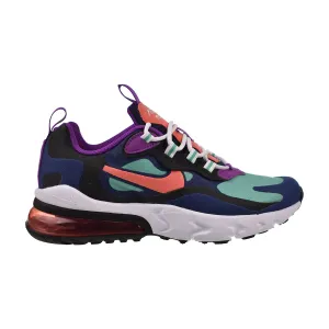 Nike Air Max 270 React (GS) Big Kids' Shoes React Blue Void-Magic Ember