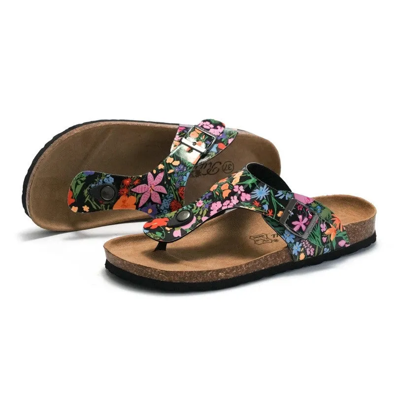 OCW Women Summer Floral Flip-flops Orthopedic Sandals