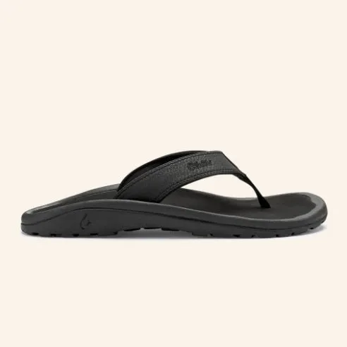 Olukai Men's 'Ohana Black/Black 101100210