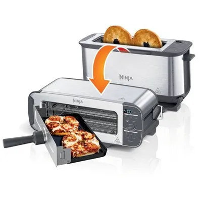 Open Box - Ninja Foodi 2-in-1 Flip Toaster Oven - ST101