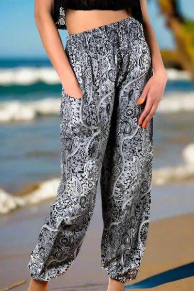 Paisley Print Bali Pants