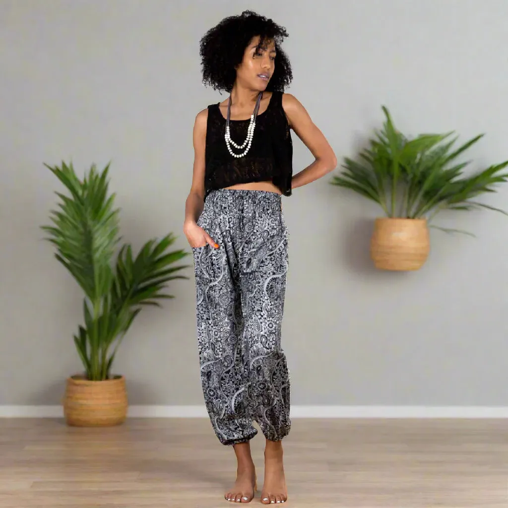 Paisley Print Bali Pants