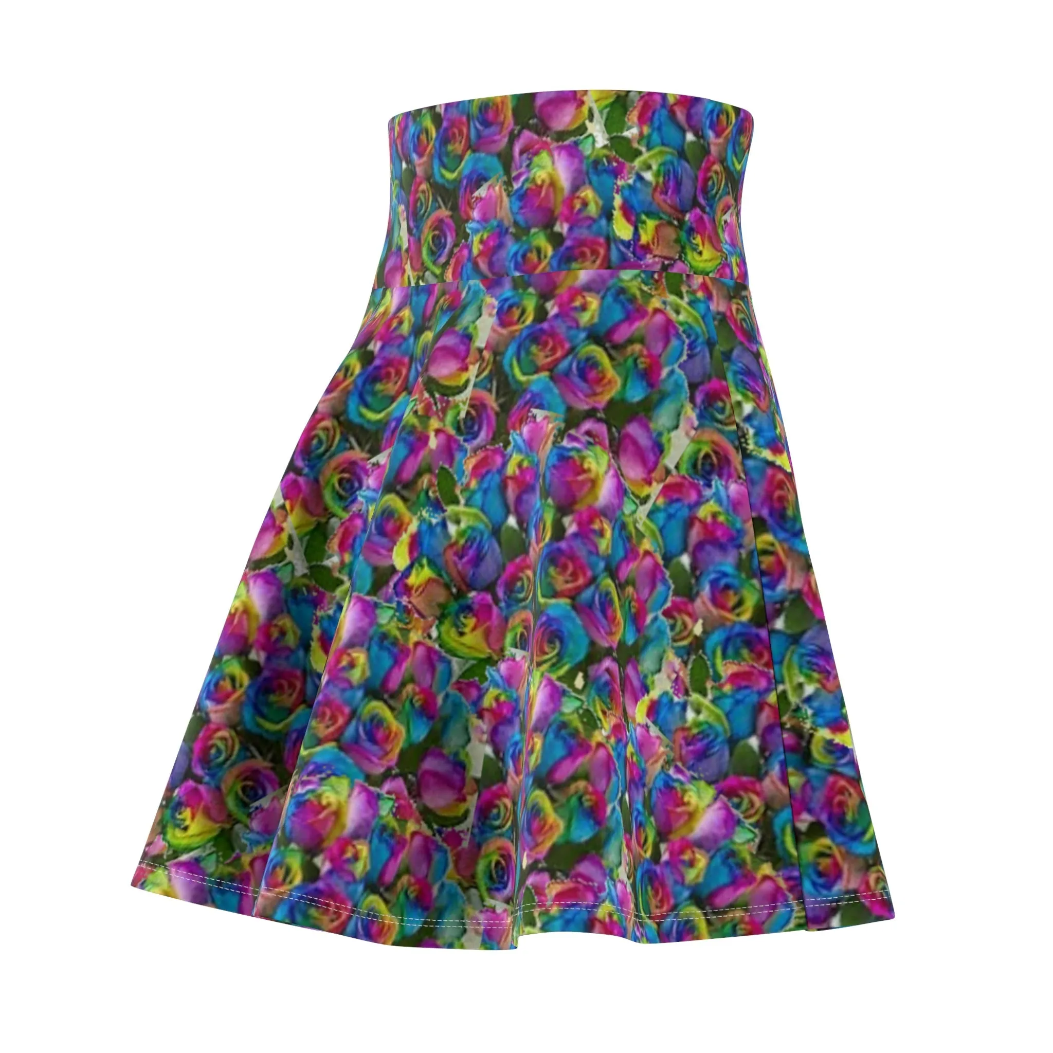 Psy-Rose Women's Skater Skirt Voluptuous ( ) Size Available