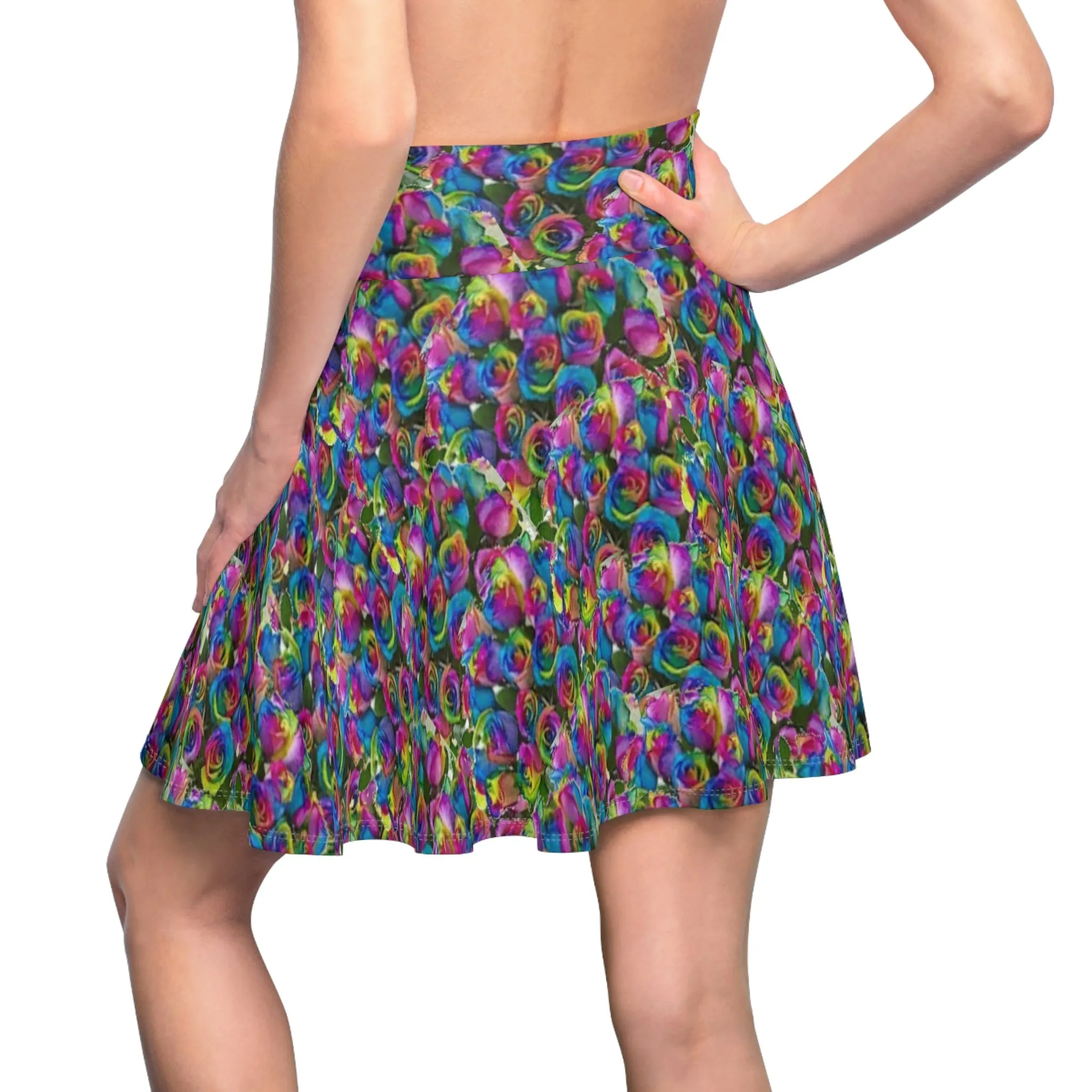 Psy-Rose Women's Skater Skirt Voluptuous ( ) Size Available